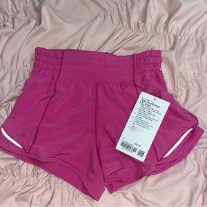 lululemon Sonic pink Hotty hots *high rise*
